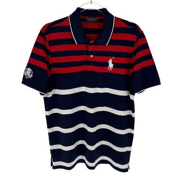 Polo Ralph Lauren Other - Polo Golf Ralph Lauren Polo Shirt Mens M Ryder Cup 2014 Scotland USA Performance